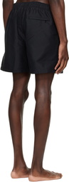 Versace Black Board Swim Shorts