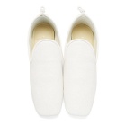 Lemaire Off-White Soft Loafers