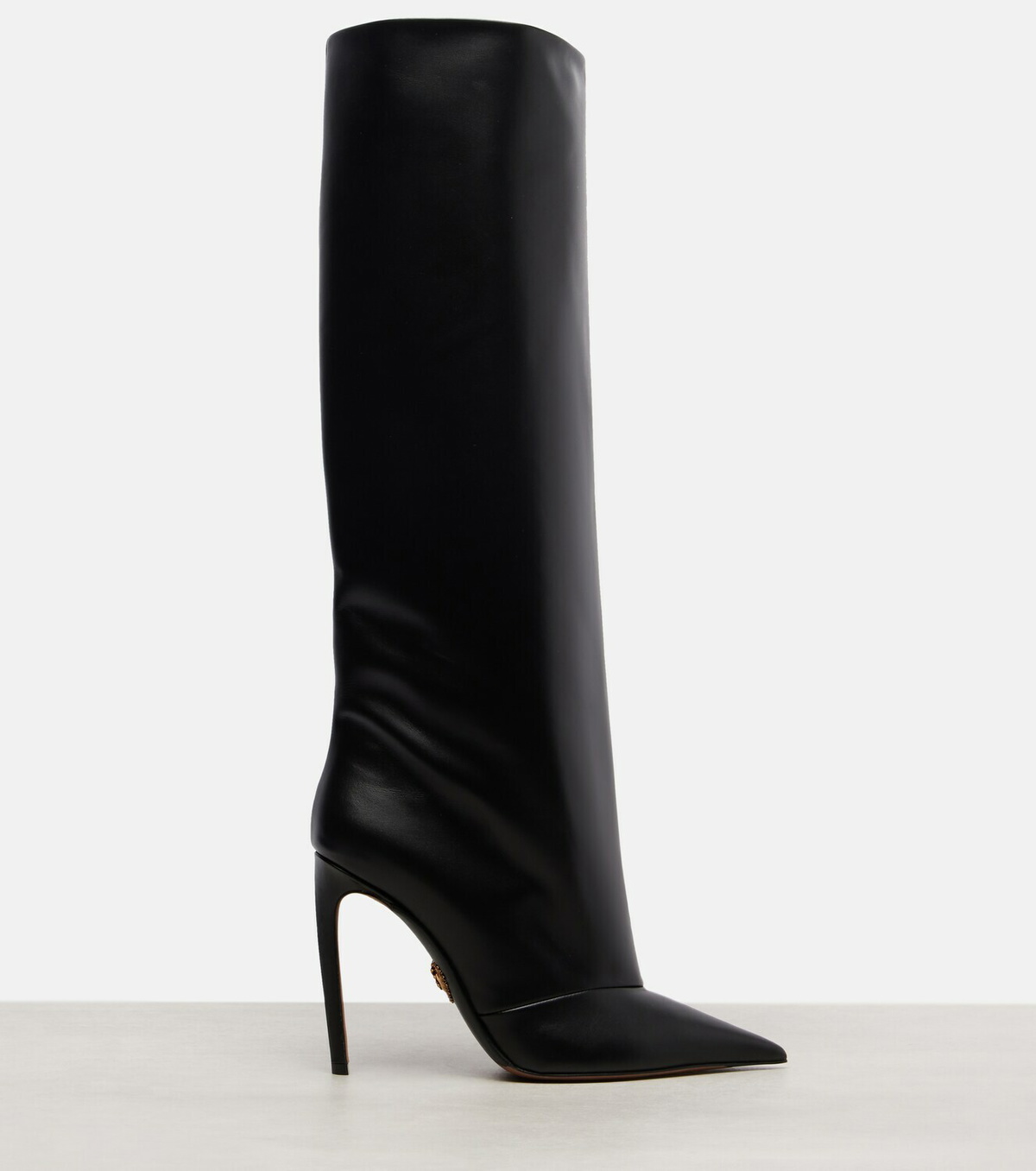 Dolce&Gabbana Leather knee-high boots