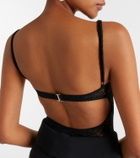 The Attico Floral lace bodysuit