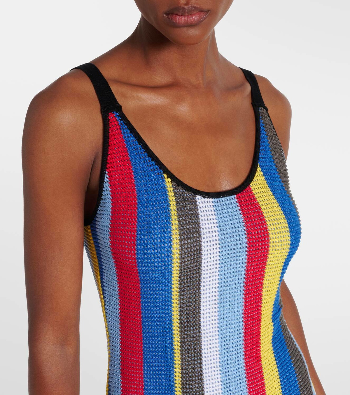 staud jessica knit dress Staud Jessica Dress Ruby