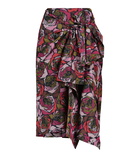 Dries Van Noten - Floral midi skirt