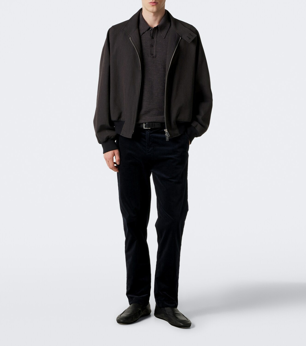 Sunspel Cotton corduroy straight pants