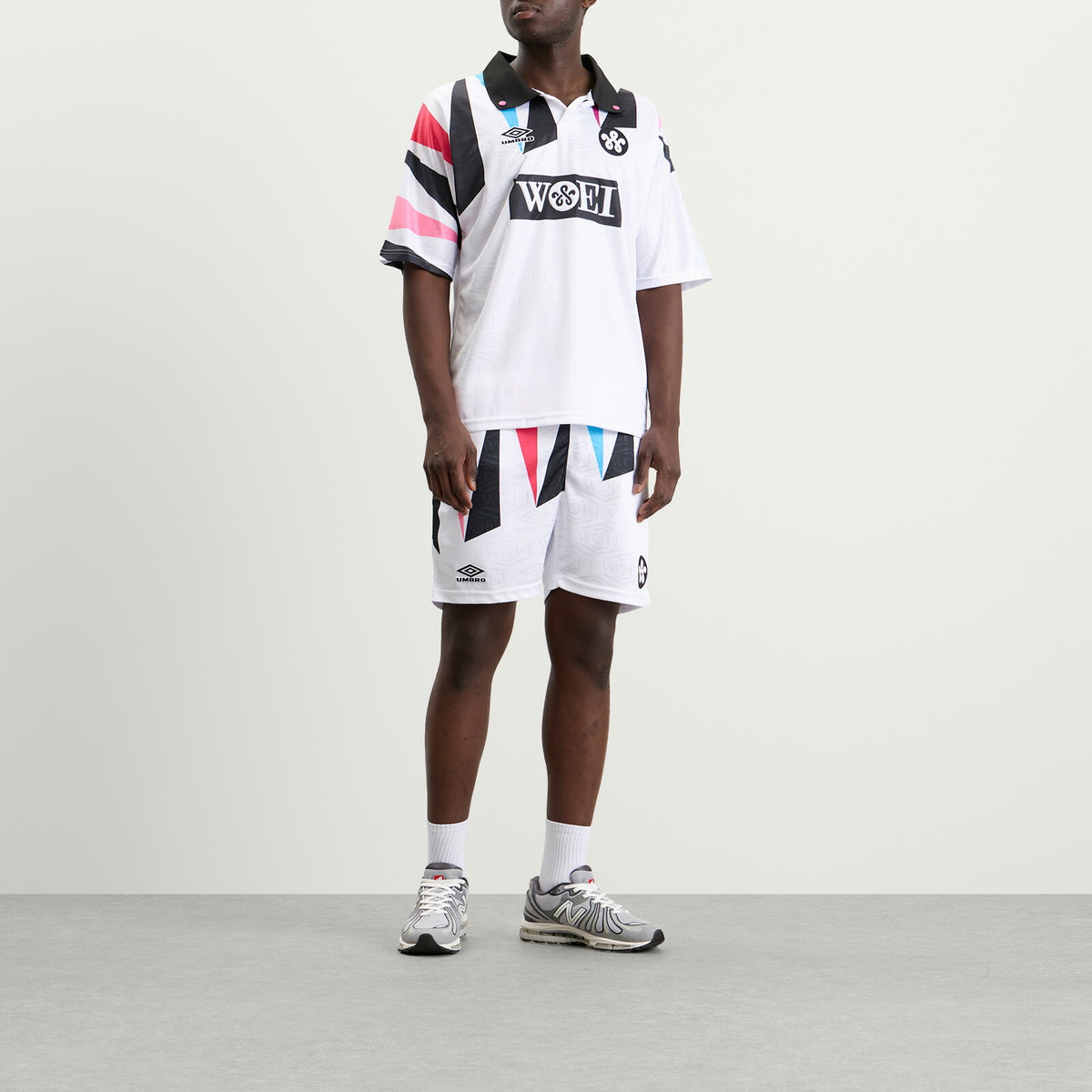 Umbro Men's x WOEI Alternative Jersey Top in White
