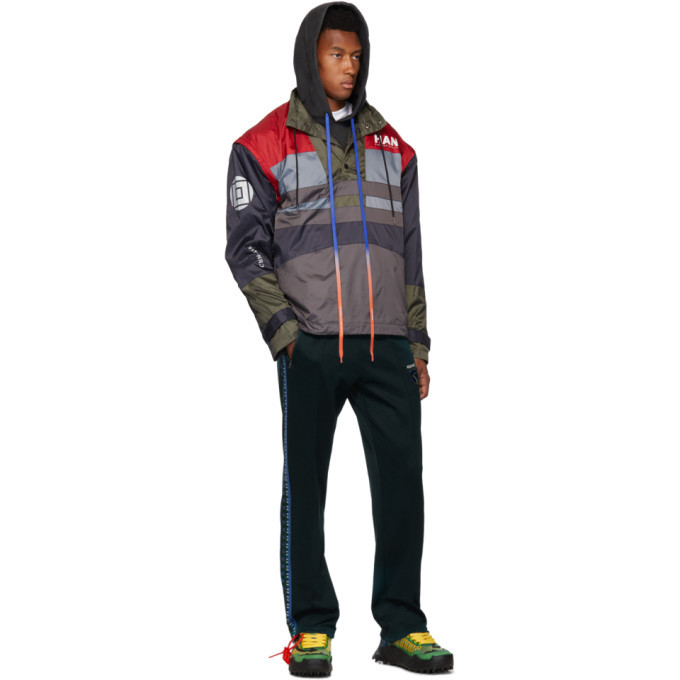off white Hardcore Caravaggio フーディー　パーカー Off-White Indigo Hardcore Caravaggio Oversized Hoodie Off-White
