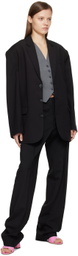The Frankie Shop Gray Gelso Vest