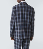 Thom Browne Checked wool and linen blazer
