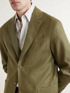 Officine Générale - Michel Lyocell, Linen and Cotton-Blend Jacket - Green