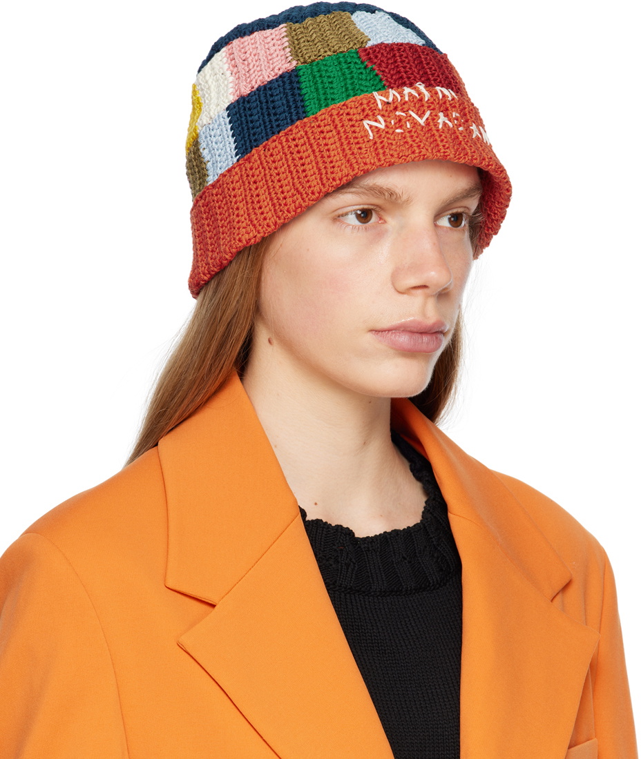 Marni Multicolor Embroidered Bucket Hat Marni