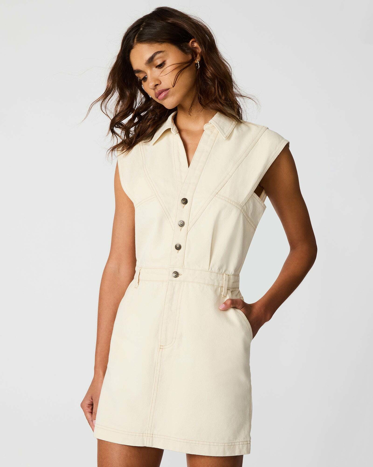 Steve Madden Felicite Dress in Natural