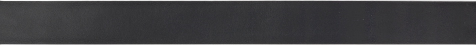 Bally Black Emblem Belt
