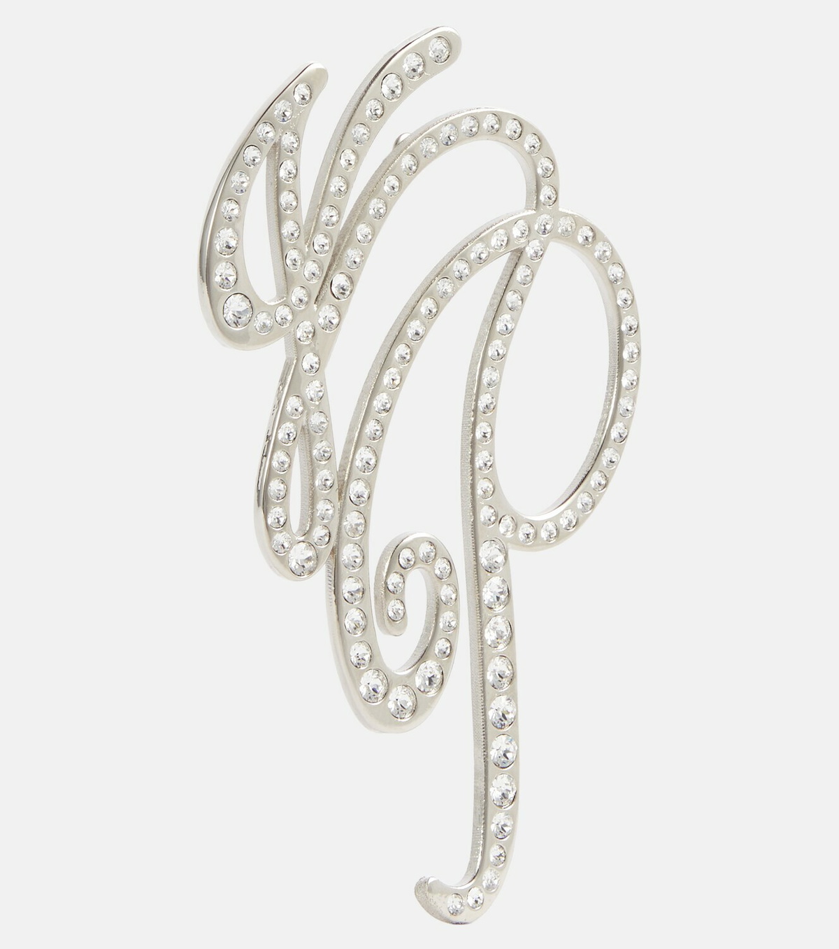 Jean Paul Gaultier - Monogram crystal-embellished earrings Jean Paul Gaultier - Monogram crystal-embellished earrings