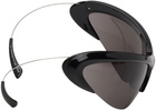 Balenciaga Black Wire Cat Sunglasses