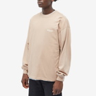 Represent Men's Owners Club Long Sleeve T-Shirt in Stucco