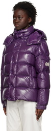 Moncler Purple Moncler Maya 70 Down Jacket