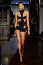 LaQuan Smith Cutout bodysuit