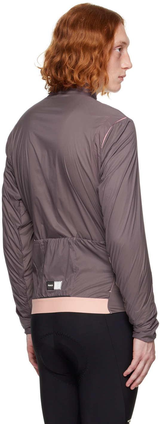 PEdALED Purple Packable Jacket