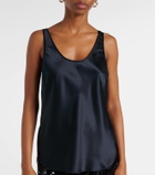 Dorothee Schumacher Sense Of Shine silk tank top