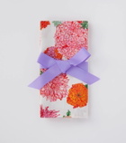 La DoubleJ Bright Blooms Large set of 2 napkins