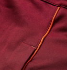 Nike - Martine Rose NRG K Webbing-Trimmed Tech-Jersey Track Jacket - Men - Claret