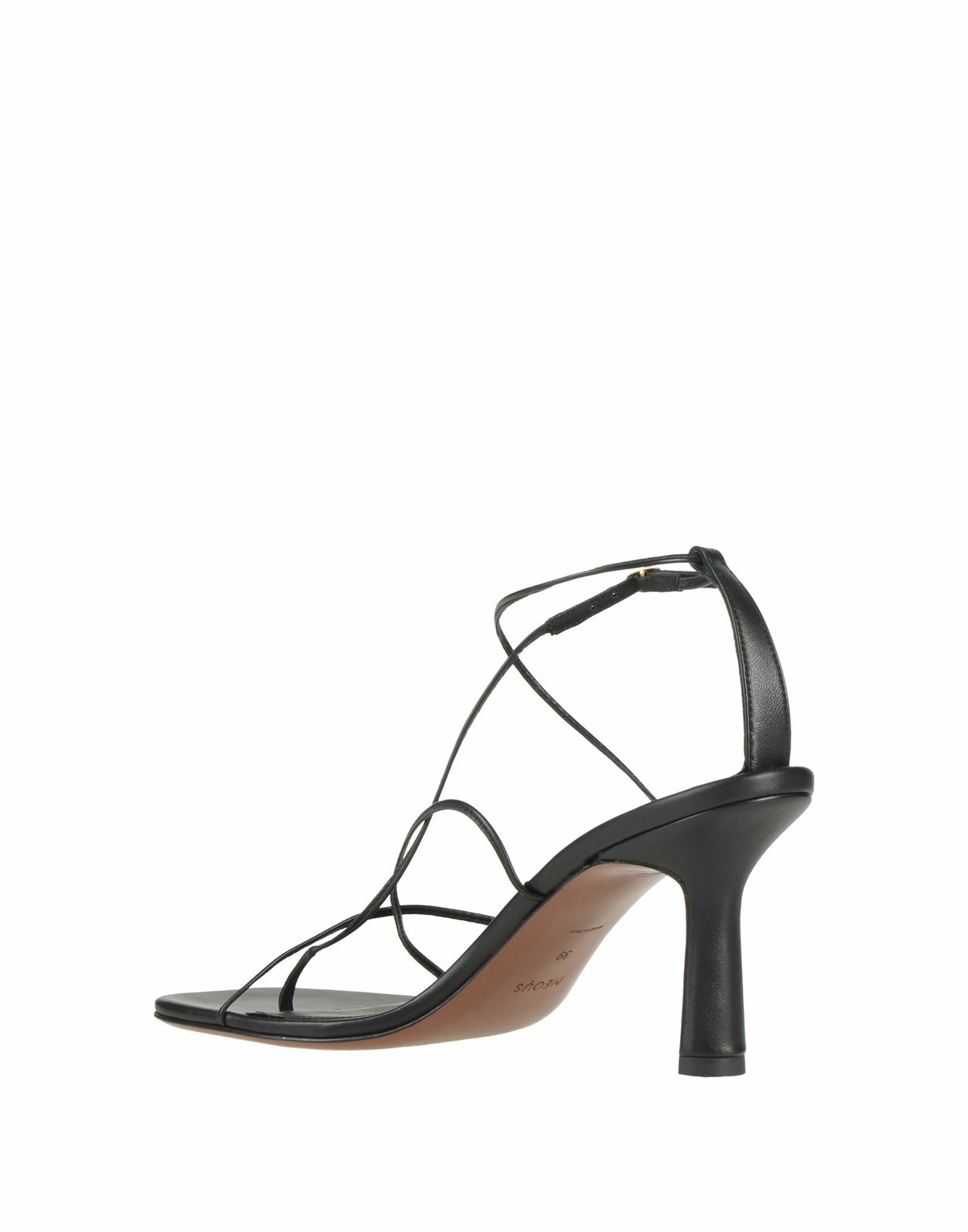 Neous Womens Thong sandal in Black