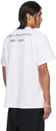 Stella McCartney White Sexy Robot T-Shirt