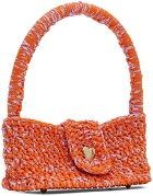 Marco Rambaldi Orange Crocheted Bag