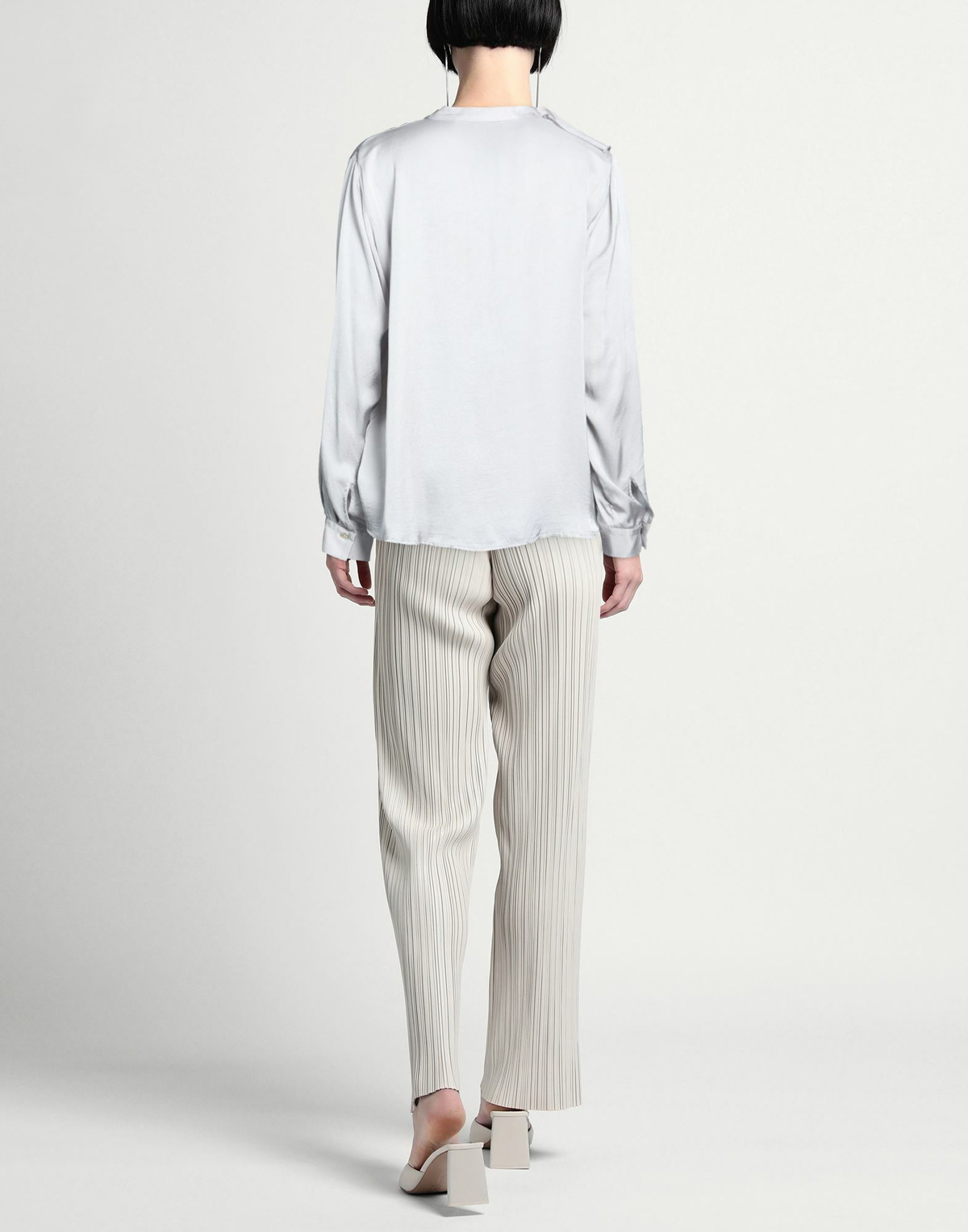 Alessia Santi Womens Top Light in Grey