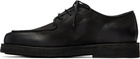 Marsèll Black Moccar Leather Derbys