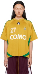 Rhude Yellow 'Rhude 27' Jersey