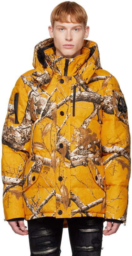 Photo: Moose Knuckles Yellow Post Malone Edition 3Q Down Jacket