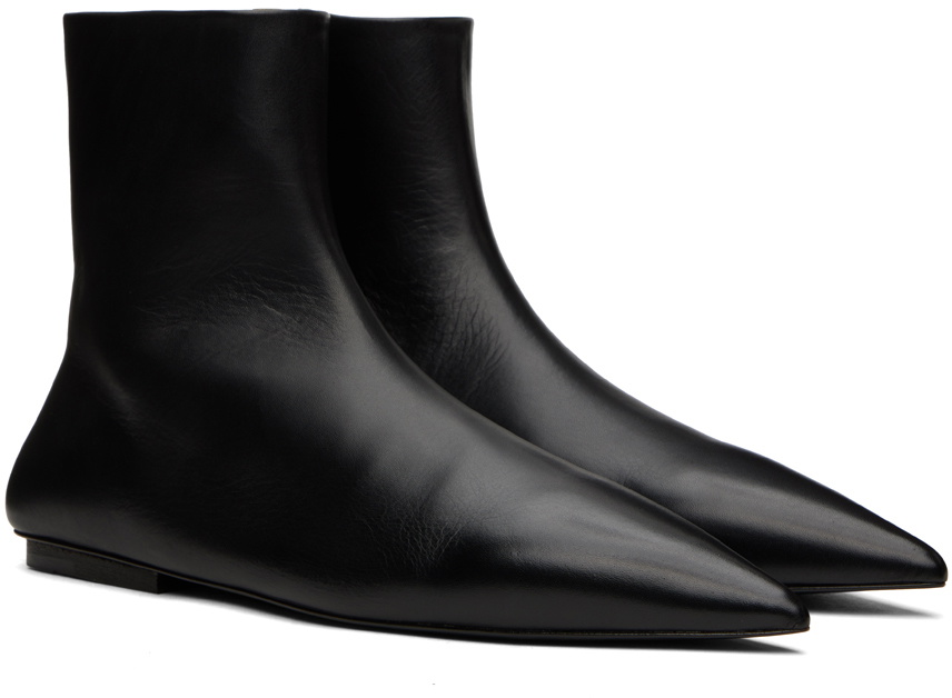 もえMarsèll Cassello leather ankleboots もえ様専用Marsèll Cassello leather ankleboots Marsèll Black Ago