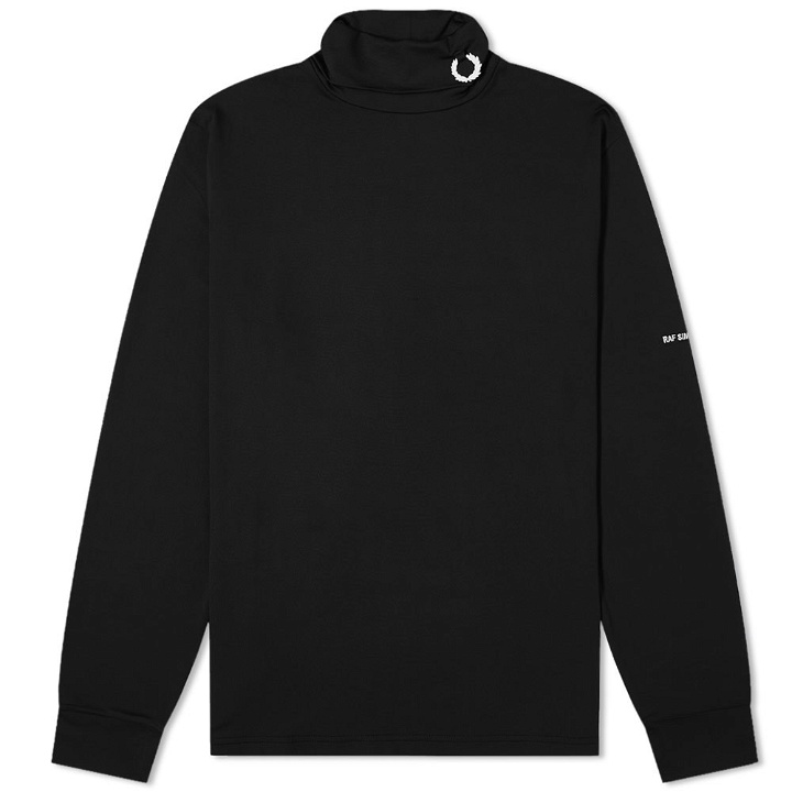 Photo: Fred Perry x Raf Simons Laurel Wreath Roll Neck Knit