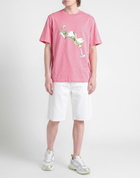 Msgm Mens T-shirt in Pink