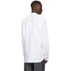 Balenciaga White Tuxedo Shirt