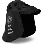 Neighborhood - Dusters Convertible Cotton-Blend Baseball Cap - Black