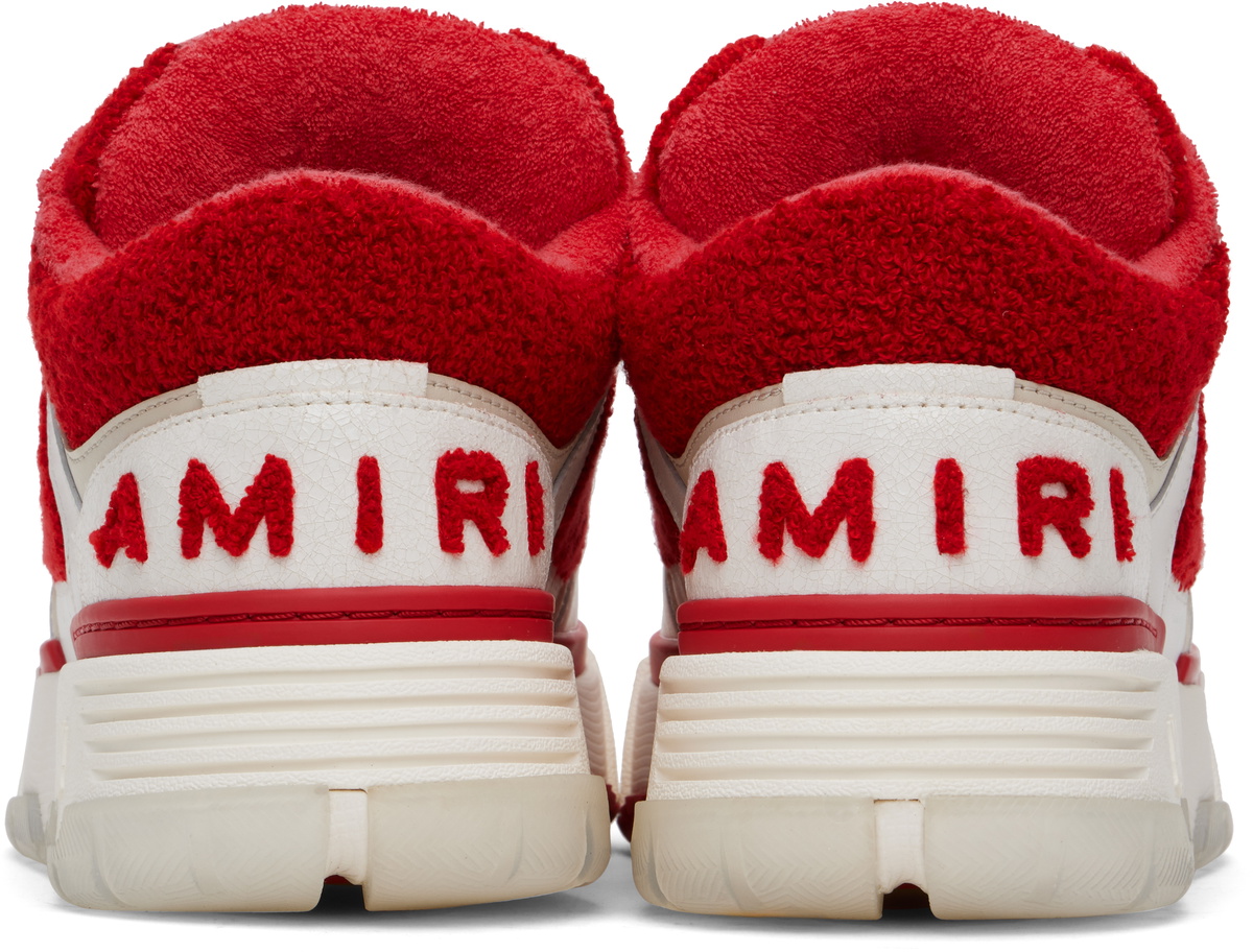 スニーカー AMIRI SNEAKER (AMFOSR1140 VARSITYRED) AMIRI - Men Varsity Skel Top Low Sneakers – Atelier New York
