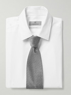 Canali - Impeccable Slim-Fit Cotton-Twill Shirt - White