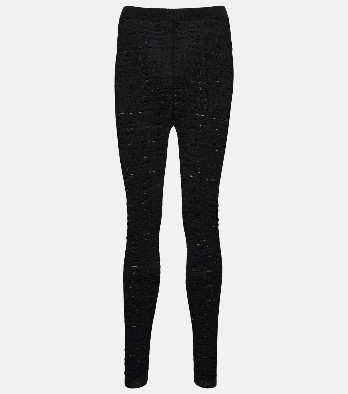 Givenchy - Logo jacquard leggings