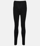 Givenchy - Logo jacquard leggings