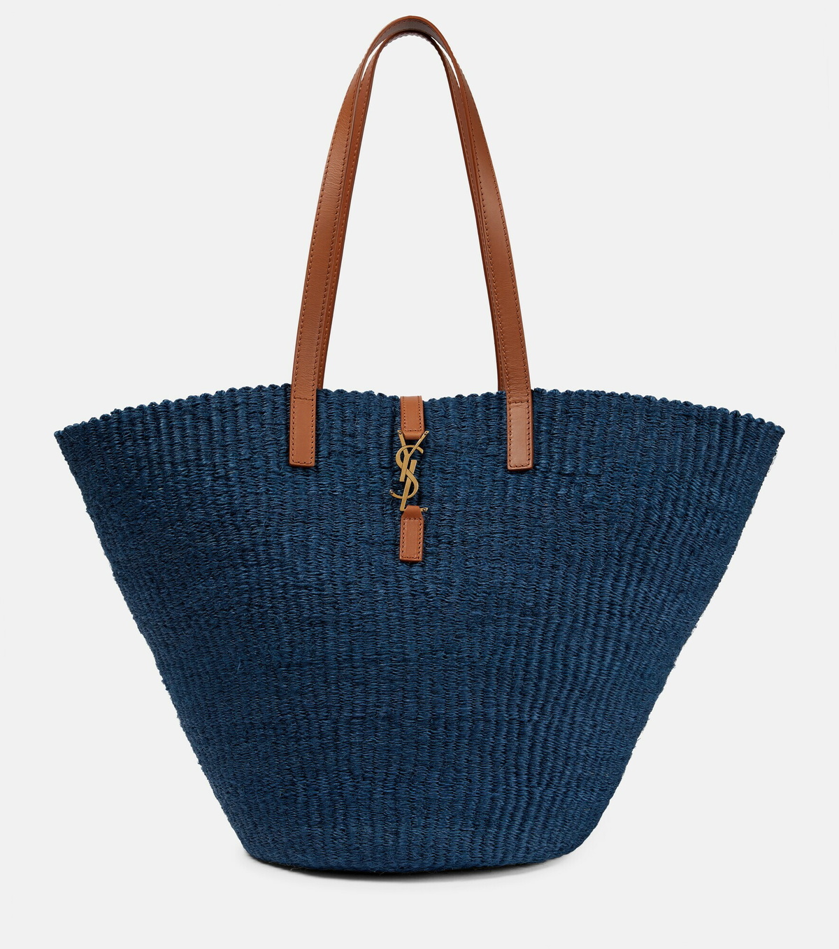 Saint Laurent - Panier Souple raffia tote bag Saint Laurent