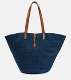 Saint Laurent - Panier Souple raffia tote bag