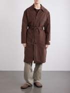 Massimo Alba - Mustang Woven Trench Coat - Brown