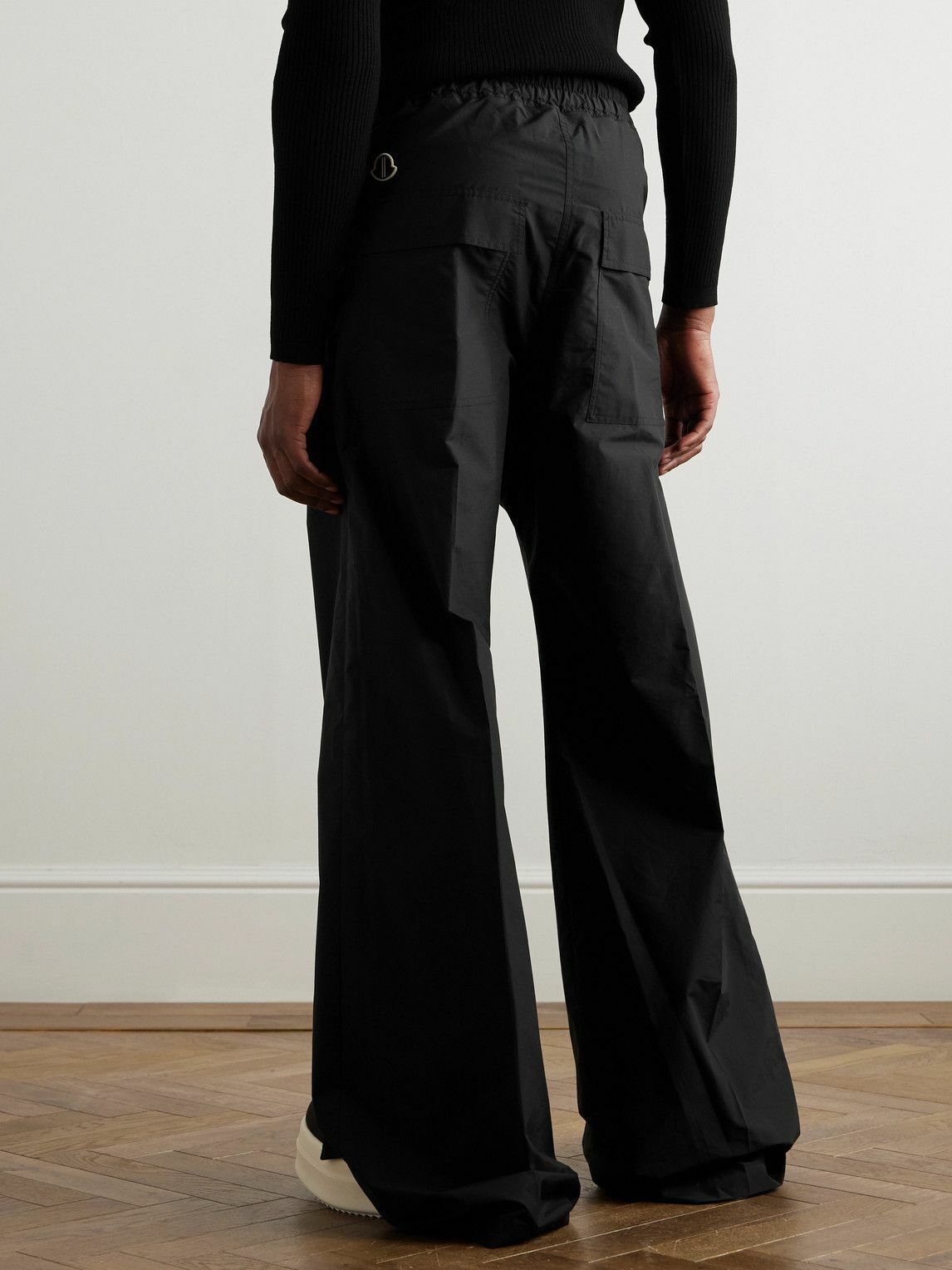 RICK OWENS | BELA DRAWSTRING LONG PANTS BLACK パンツ RICK OWENS GETH BELAS DRAWSTRING PANTS BLACK FW22