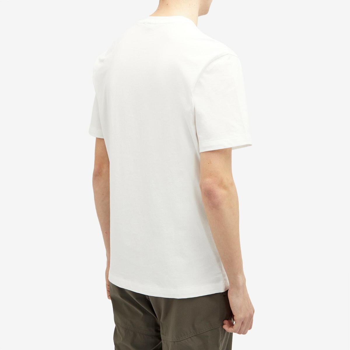 Klättermusen Men's Root Logo T-Shirt in Snow