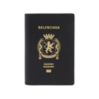 Balenciaga Men's Passport Holder in Black 