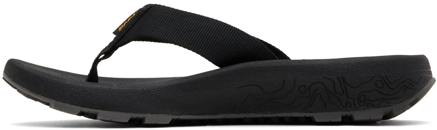 teva leather flip flops