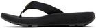 Teva Black Hydratrek Flip Flops