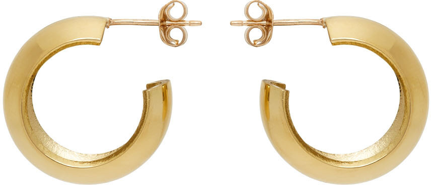 Laura Lombardi Gold Mini Cusp Earrings Laura Lombardi