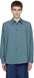 Marni Blue Boxy Shirt
